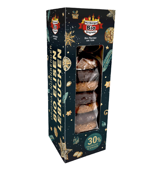 Bio Original Nürnberger Mini Lebkuchen Designkarton